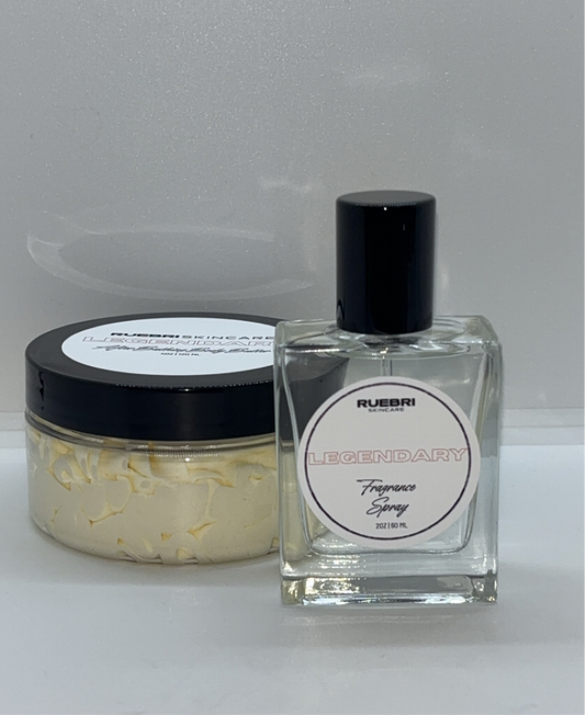Legendary Fragrance Spray & Butter Set