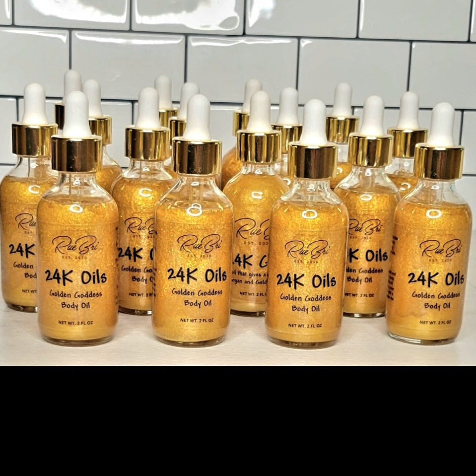 24 K Shimmering Body Oil