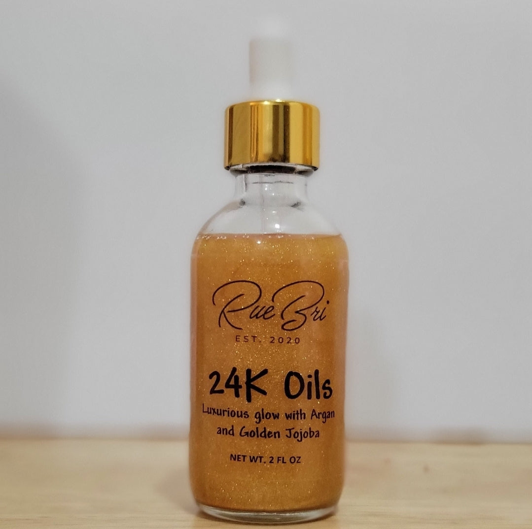 24 K Shimmering Body Oil